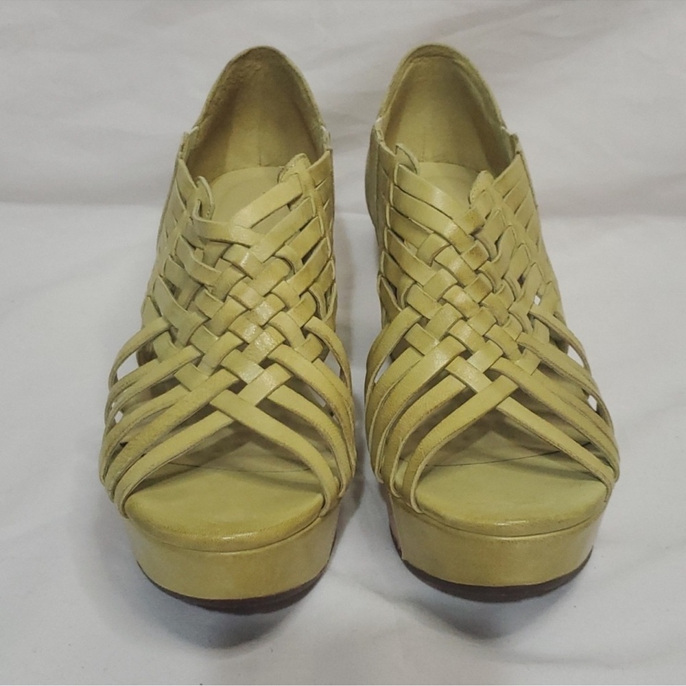 Chocolat Blu Chartreuse Wedges Sundance Size 10 NWOB - Picture 3 of 10